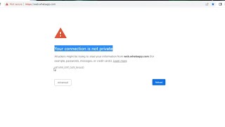 Your Connection is not PrivateNETERRCERTDATENVALID [upl. by Eidualc56]