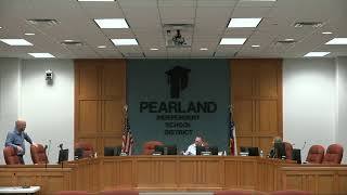 Pearland ISD Board Budget Workshop  March 29 2022 [upl. by Layol]