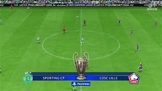 Sporting Lisbon vs LOSC Lille UEFA Champions League 2024 [upl. by Rob338]