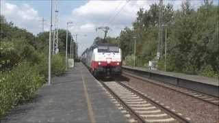 Bergholz und Pirschheide  2 dichtgemachte Bahnhöf [upl. by Normak]