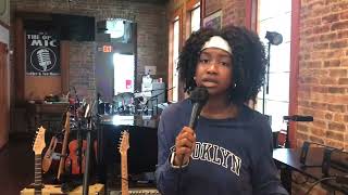 De’jelle performing her original song entitled “Holy” [upl. by Rollie]