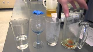 Chemistry Demo Water Wine Milk Beer [upl. by Archy]