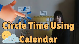 Preschool Circle Time Activity Full  Weather Theme Circle  Calendar Time  Days of the Week [upl. by Elexa512]