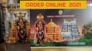 Order Tirumala Tirupati Calendar and Diary 2021 Online [upl. by Kennith]