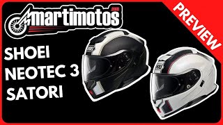 Preview  Shoei Neotec 3 Satori [upl. by Ahsetal]