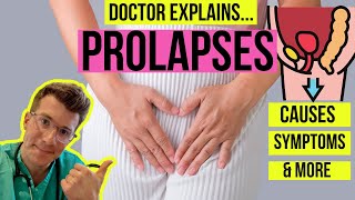 What is a uterine prolapse Doctor explains symptoms types rectal bladder uterine amp treatments [upl. by Nuhsed]