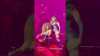 Cardi B amp Megan Thee Stallion perform quotWAPquot at Madison Square Garden HotGirlSummerTour 👙🔥 [upl. by Danae]