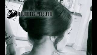 Classic Bridal updo wedding hairstyle [upl. by Eilahs]