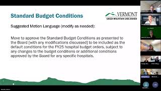 09092024  Hospital Budget Review Hearing  Deliberations  part 1 [upl. by Asiek]