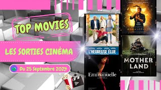 Les Sorties au Cinéma du 25 Septembre 2024 [upl. by Einhpets]