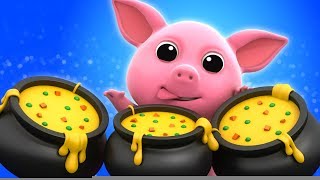 Peas Porridge Hot  Nursery Rhymes For Kids  Baby Songs  Children Rhyme [upl. by Hurwitz]