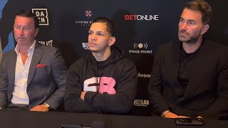 EDGAR BERLANGA VS Padraig McCrory POST FIGHT PRESS CONFERENCE [upl. by Brew]