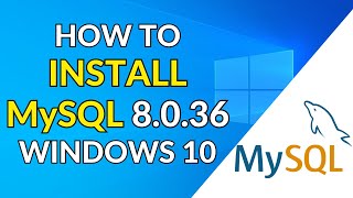 How to Download and install MySQL 8035 Server and Workbench latest version on Windows 10  11 [upl. by Jade]