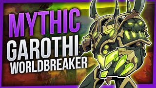 Garothi Worldbreaker  Mythic Antorus the Burning Throne  EnhShaman WoW Legion 732 [upl. by Cormack]