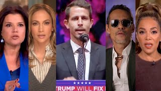 Celebs React To Puerto Rico Being Called Garbage At Trump Rally [upl. by Ondrea]