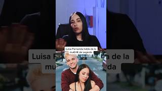 Luisa Fernanda habla sobre la muerte de Legarda [upl. by Eirellam]