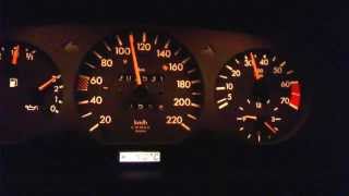 Mercedes Benz W124 230 CE acceleration 0100 [upl. by Laughry]