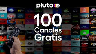 📺 PLUTO TV 100 canales en español y totalmente 💸GRATIS💸 [upl. by Eltotsira]