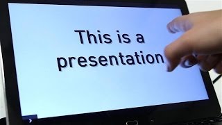 AskWSJD Using a Tablet for Presentations [upl. by Trillby]