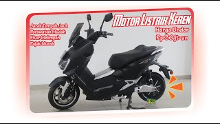 MOTOR LISTRIK INDONESIA KEREN  UNITED T1800  REVIEW SINGKAT [upl. by Aerdnad]