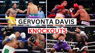 Gervonta Davis 280 Knockouts amp Highlights [upl. by Anilam]