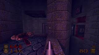 Quake 1  E3M4 Satans Dark Delight  ALL Kills amp Secrets  Nightmare Difficulty [upl. by Nylak381]