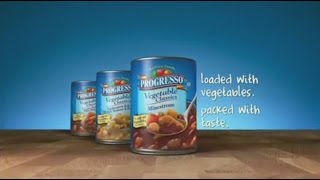 TV Spot  Progresso Soup  Loaded With Vegetables Packed With Taste  Vegetables  No Soup [upl. by Aigneis]