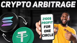 Crypto Arbitrage  Arbitrage Trading Solana  2100 Profit  Crypto Arbitrage Trading Solana 2024 [upl. by Aihpos963]