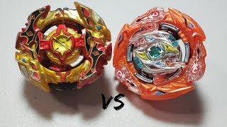 Beyblade Burst Glide Ragnaruk VS ChoZ Spriggan [upl. by Byran]