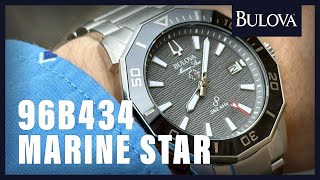 Unboxing The Bulova Marine Star 96B434 [upl. by Nahgrom165]