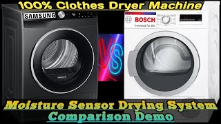 samsung heat pump dryer vs bosch condenser tumble dryer  samsung dryer  bosch dryer  shorts [upl. by Curtice]