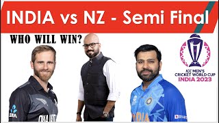 India  NZ Semi Final  Cricket World Cup I Who will win I Scientific Astrologer predicts [upl. by Ailana188]