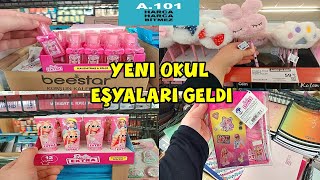 A101 YENİ OKUL MALZEMELERİ GELDİ 📢 OKULA DÖNÜŞ OKUL ALIŞVERİŞİ BACK TO SCHOOL [upl. by Htnicayh455]