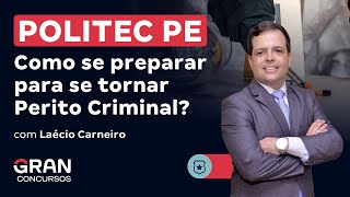 Concurso POLITEC PE Como se preparar para se tornar Perito Criminal [upl. by Oigaib]