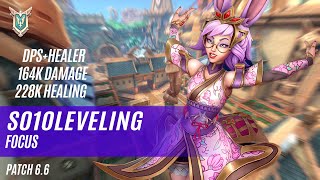 DPSHEALER 164K DAMAGE 228K HEALING SO1OLEVELING REI PALADINS COMPETITIVE MASTER FOCUS [upl. by Gino]