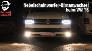 Videoanleitung VW T6 Nebelscheinwerferbirnen Tausch  in 1 Minute fertig [upl. by Goldfarb880]