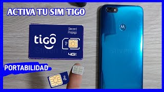 como REGISTRAR o ACTIVAR SIM TIGO Muy Fácil 2024 [upl. by Leidba349]