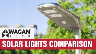 Solar Floodlights A complete look at Wagan Tech Solar LED Floodlights line [upl. by Lyreb703]