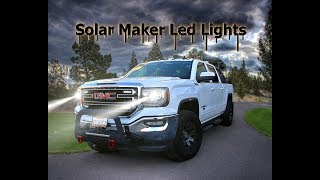 Cab Marker Lights Install Cab Over America Solar Marker Lights [upl. by Llednyl570]