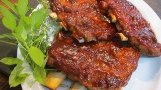 How To BBQ Ribs In The Oven  St Louis Ribs vs Baby Back Ribs In The Oven [upl. by Inessa256]