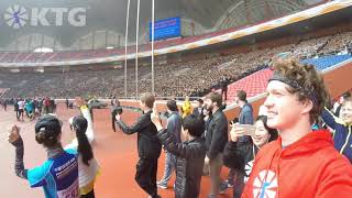 Inside the Rungrado May Day Stadium North Korea with 90000 locals [upl. by Celene615]