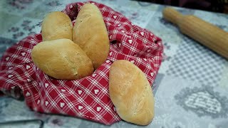 Come fare il pane fatto in casa  ricetta facile pane con il lievito secco [upl. by Alexandro]