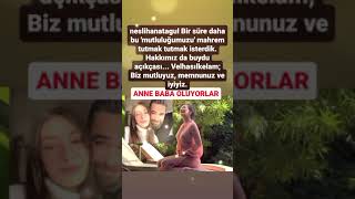 NESLİHAN ATAGÜL VE KADİR DOĞULU ÇİFTİNDEN İÇİMİZİ ISITAN HABER ANNE BABA OLUYORLAR BİZ MUTLUYUZ [upl. by Eenerb]