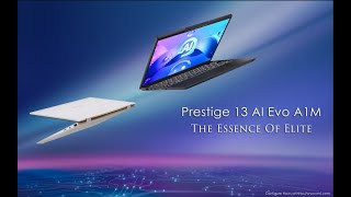 Prestige 13 AI Evo A1M  The Essence of Elite  MSI Indonesia [upl. by Stearne35]