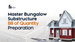 Master Superstructural Bill of Quantity for Bungalow Buildings with ADLM Revit Plugin [upl. by Yanahs]