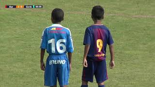 Barcelona  Genk 71 Final 1°2°  Lugano Champions Trophy U11 [upl. by Anaicilef563]