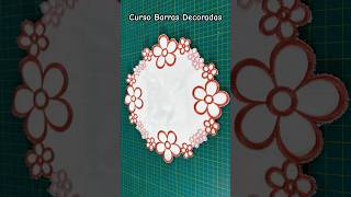 Bordas decoradas á partir de 13x18 bordadeira embroidery bordadoeletronico bordadoparainiciante [upl. by Phipps]