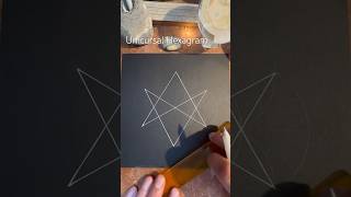 How to draw the Unicursal Hexagram using the Seed of Life Fast [upl. by Sheff514]