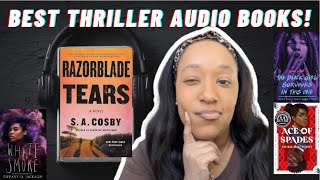 The BEST THRILLER audiobooks Ive listened to 🎧✨ [upl. by Barny]