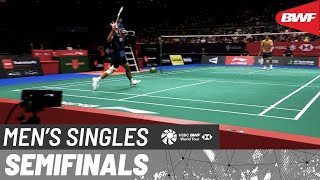 KFF Singapore Open 2023  Kunlavut Vitidsarn THA 7 vs Anthony Sinisuka Ginting INA 2  SF [upl. by Akinyt223]